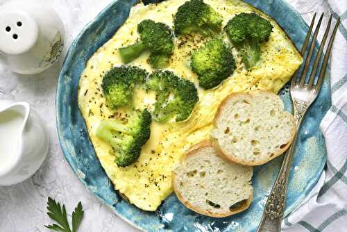 Omelette au brocoli : La recette parfaite pour le petit-déjeuner !