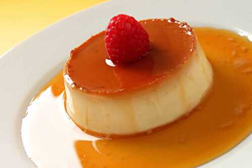 Flan au caramel fait maison – recette facile de grand-mère