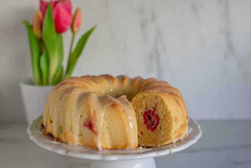 Gâteau au citron framboise et yaourt : un vrai délice pour votre dessert