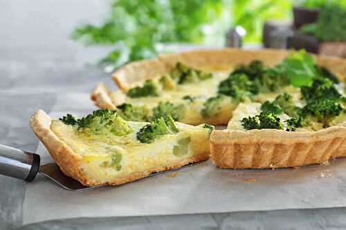 Tarte aux brocolis et moutarde: un vrai délice pour accompagner votre plat