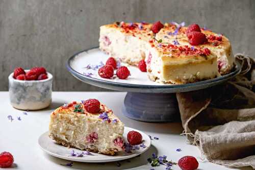 Cheesecake aux framboises parfait : Qui n’aime pas un bon gâteau au fromage ?