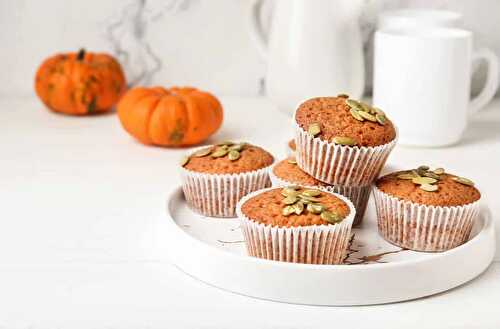 Cupcakes au potiron – pumpkin : ces petits gâteaux sont sûrs de plaire.