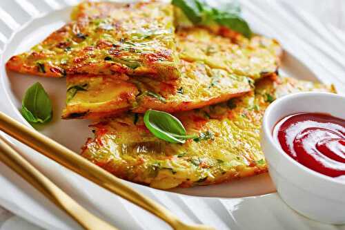 Frittata italienne de courgettes et poireaux : Petit-déjeuner comme au restaurant.