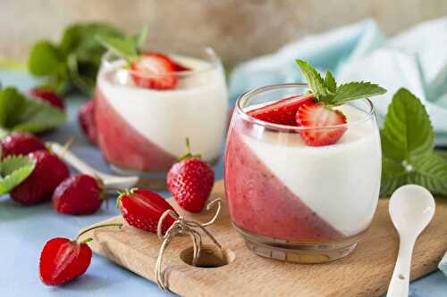 Panna cotta à la fraises et vanille : un dessert fabuleux