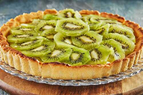 Tarte facile au citron et kiwi : un vrai délice pour votre dessert.