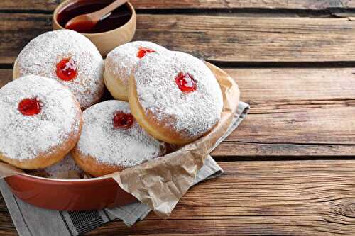 Beignets avec la gelée framboises eu thermomix : la saveur et le délice en peu de temps !