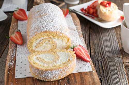 Gâteau roulé à la crème mascarpone : facile et gourmand