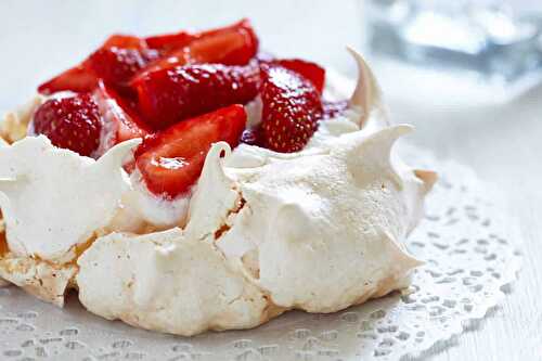 La pavlova  : le dessert qui fond dans la bouche !!