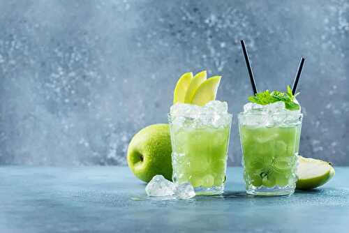 Mojito pomme sans alcool : un cocktail parfait de la saison !