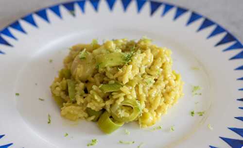 Risotto aux poireaux et au parmesan : plat réconfortant et parfait