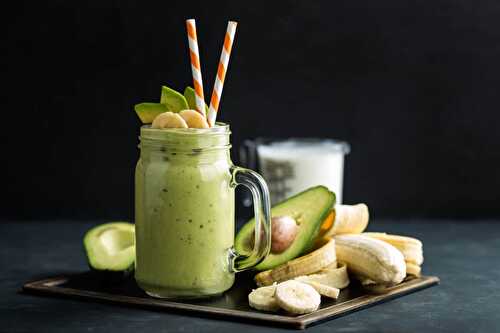 Smoothie avocat banane : rafraîchissant et pleine de vitamines !