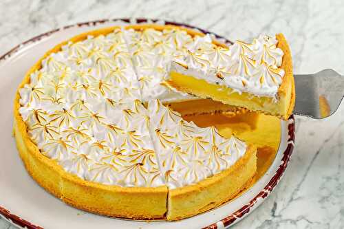 Tarte citron meringuée au thermomix : le dessert parfait apprécié par tous.