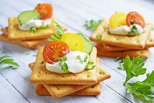 Crackers extra croustillants pour apéritif : pour créer une ambiance amusante !