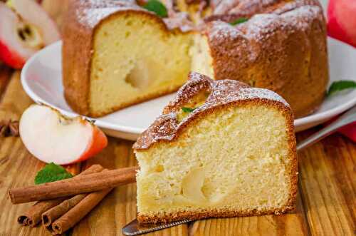 Gâteau aux pommes hyper moelleux : un vrai régal !