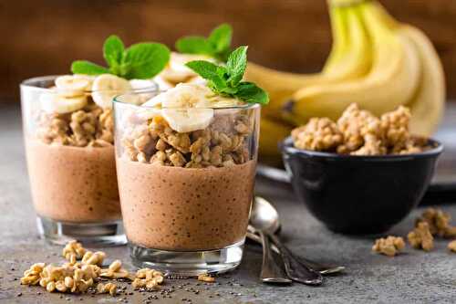 Pouding au chocolat chia et à l’érable : mon petit déjeuner demain matin !