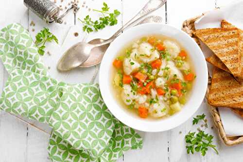 Soupe de légumes légère au Cookeo : c’est bon pour manger léger !