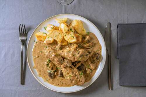 Poulet aux Champignons et Crème au Cookeo : un plat en moins de 20 minutes !