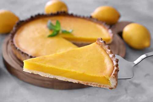 Tarte au citron extra simple : le dessert populaire !