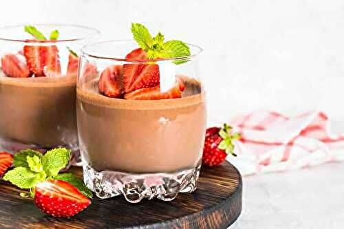 Pana cotta chocolat : un dessert irrésistible pour 6 personnes !