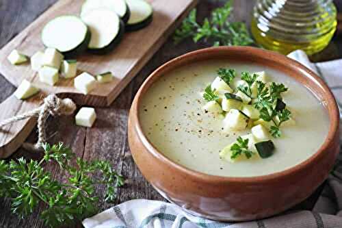 Velouté courgette cocotte minute : une soupe réconfortante