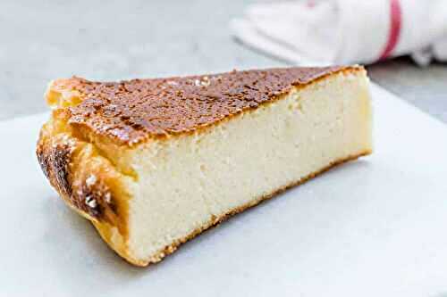 Gâteau flan à la ricotta – Le cheesecake du dessert