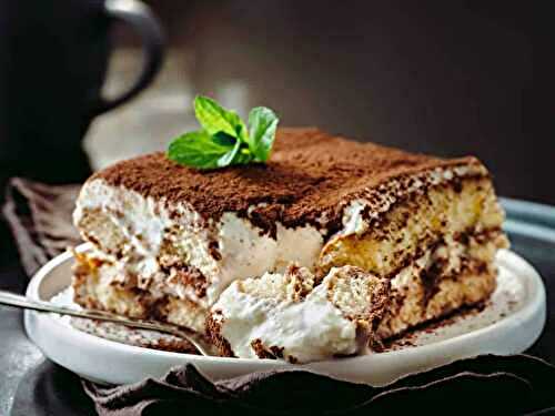 Gâteau tiramisu facile : le dessert irrésistible.