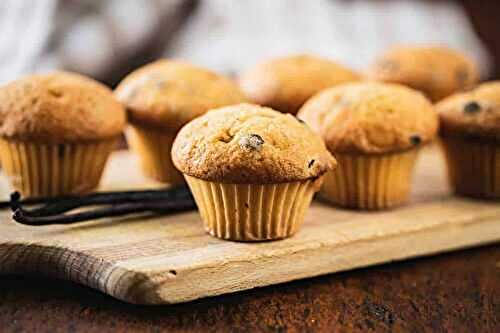 Muffins moelleux vanille et chocolat : les gâteaux préférés du petit-déjeuner