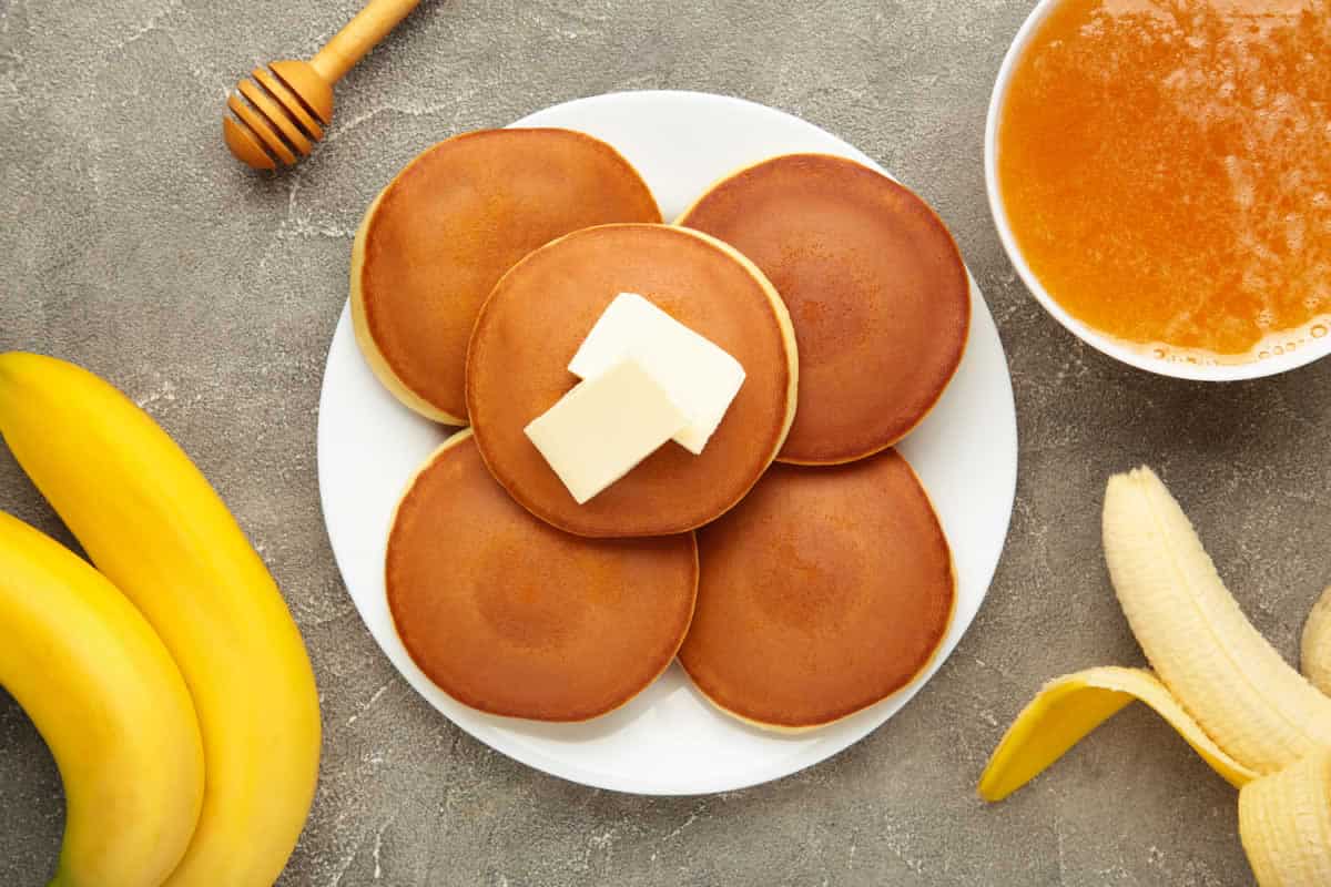 Pancake à la banane :  plat de petit-déjeuner toujours aussi populaire.