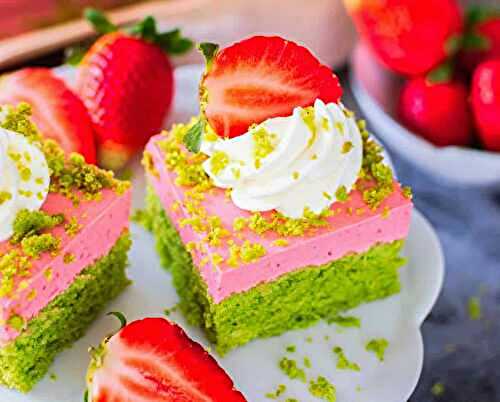 Gâteau aux épinards et fraises : il deviendra l'un des préférés de votre famille.