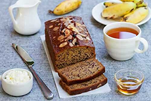 Gâteau moelleux banane et pomme : pour le petit-déjeuner ou le thé de l'après-midi !