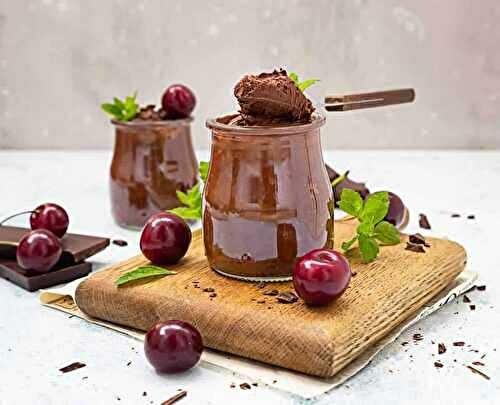Mousse au chocolat sans oeuf : Votre dessert au moins de 12 minutes !