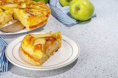 Nappage tarte aux pommes : pour une bonne saveur et texture du gâteau.