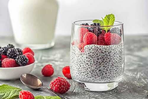 Pudding de chia au lait : Bol d'énergie équilibré pour le petit-déjeune !
