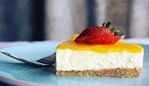 Cheesecake au citron le dessert idéal : avec sa saveur riche, il est difficile de résister.
