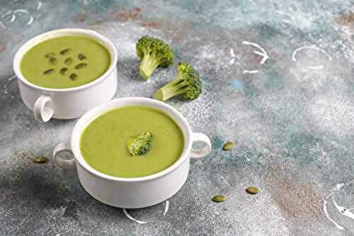 La soupe brocoli & pomme de terre : riche en goût et simple