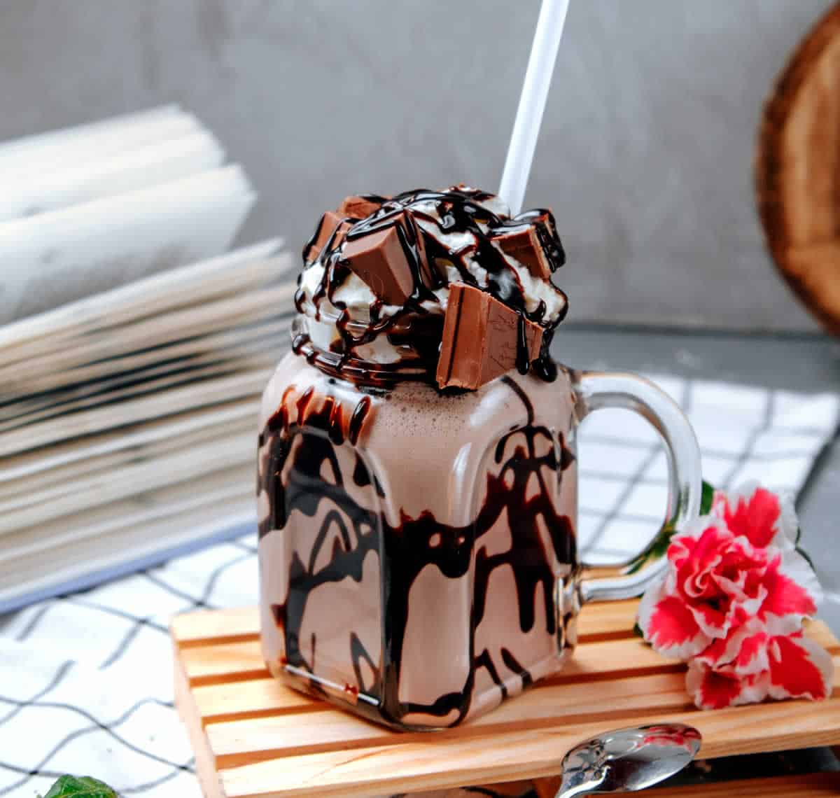 Milkshake chocolat : un dessert original et invitant