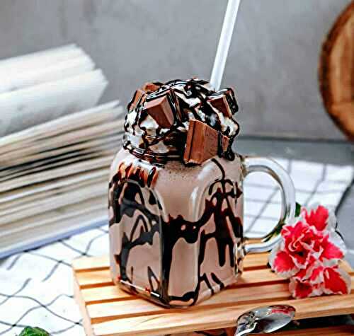 Milkshake chocolat : un dessert original et invitant