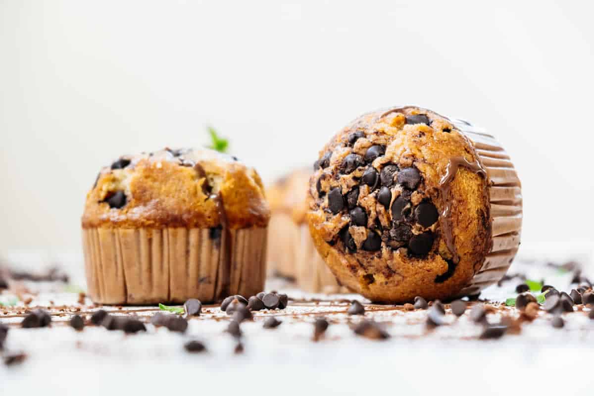 Muffins aux pépites de chocolat faciles : gourmands et savoureux