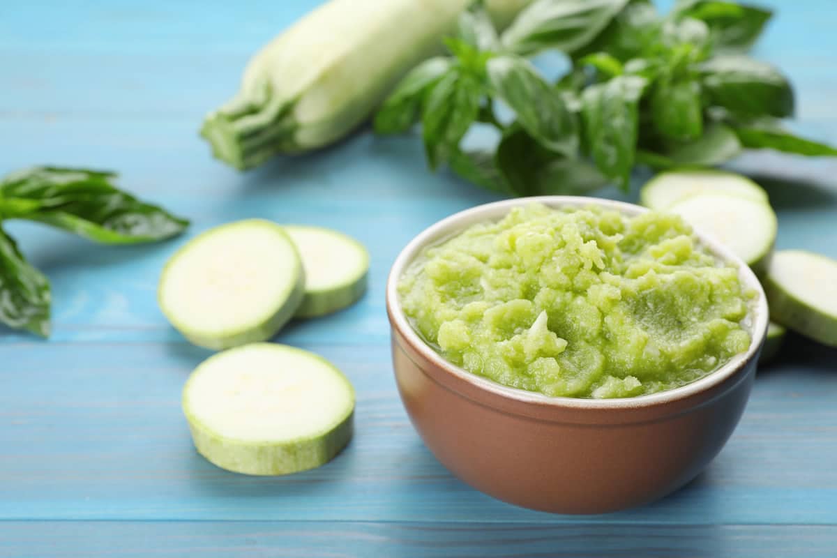 Purée de courgettes facile et rapide : tellement douce et délicieuse