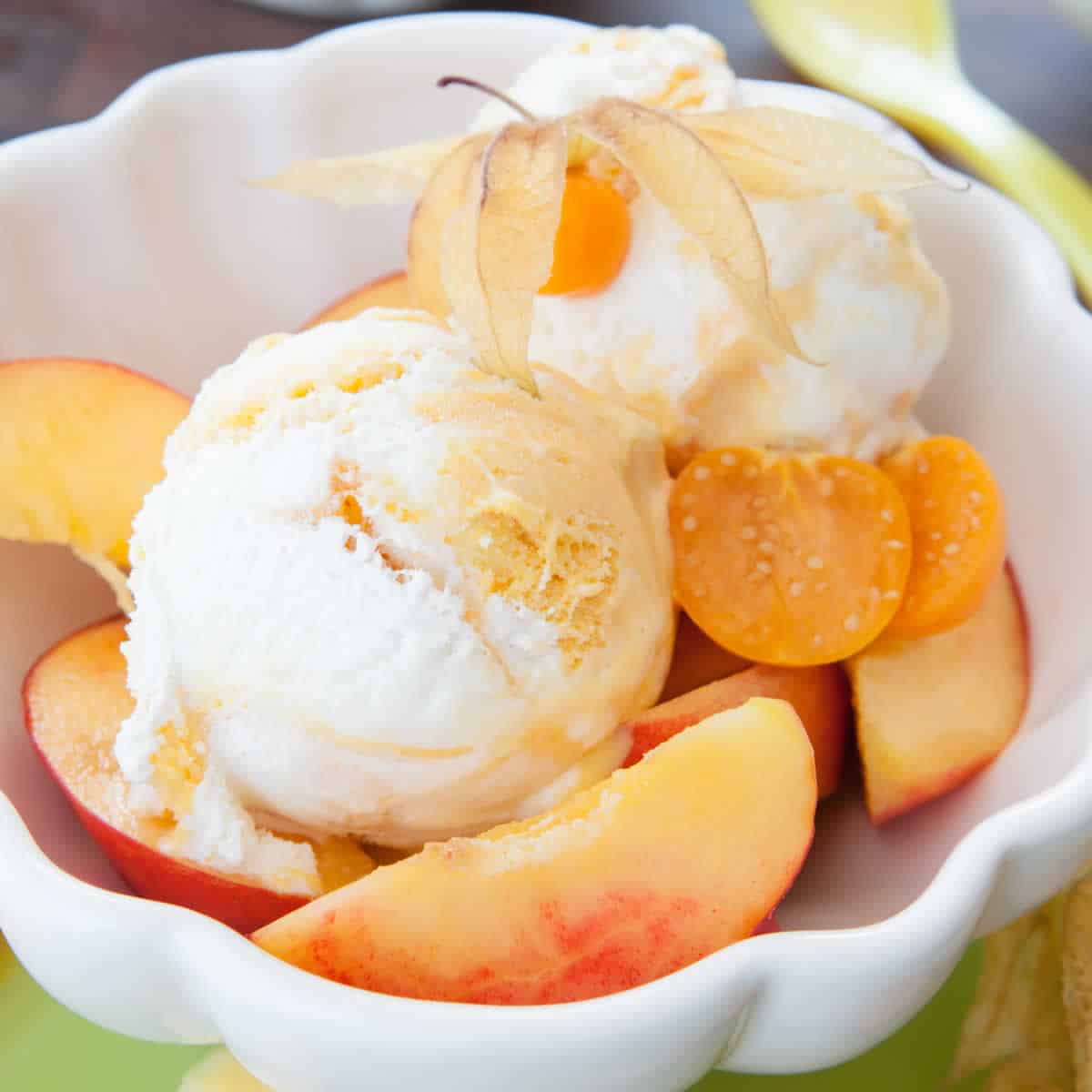 Sorbet nectarine : un dessert gourmand frais et savoureux