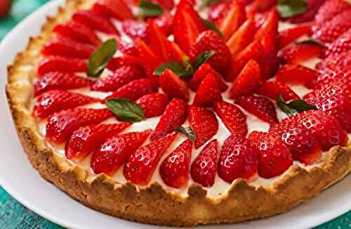 Tarte aux fraises pâte brisée : un dessert vraiment irrésistible.