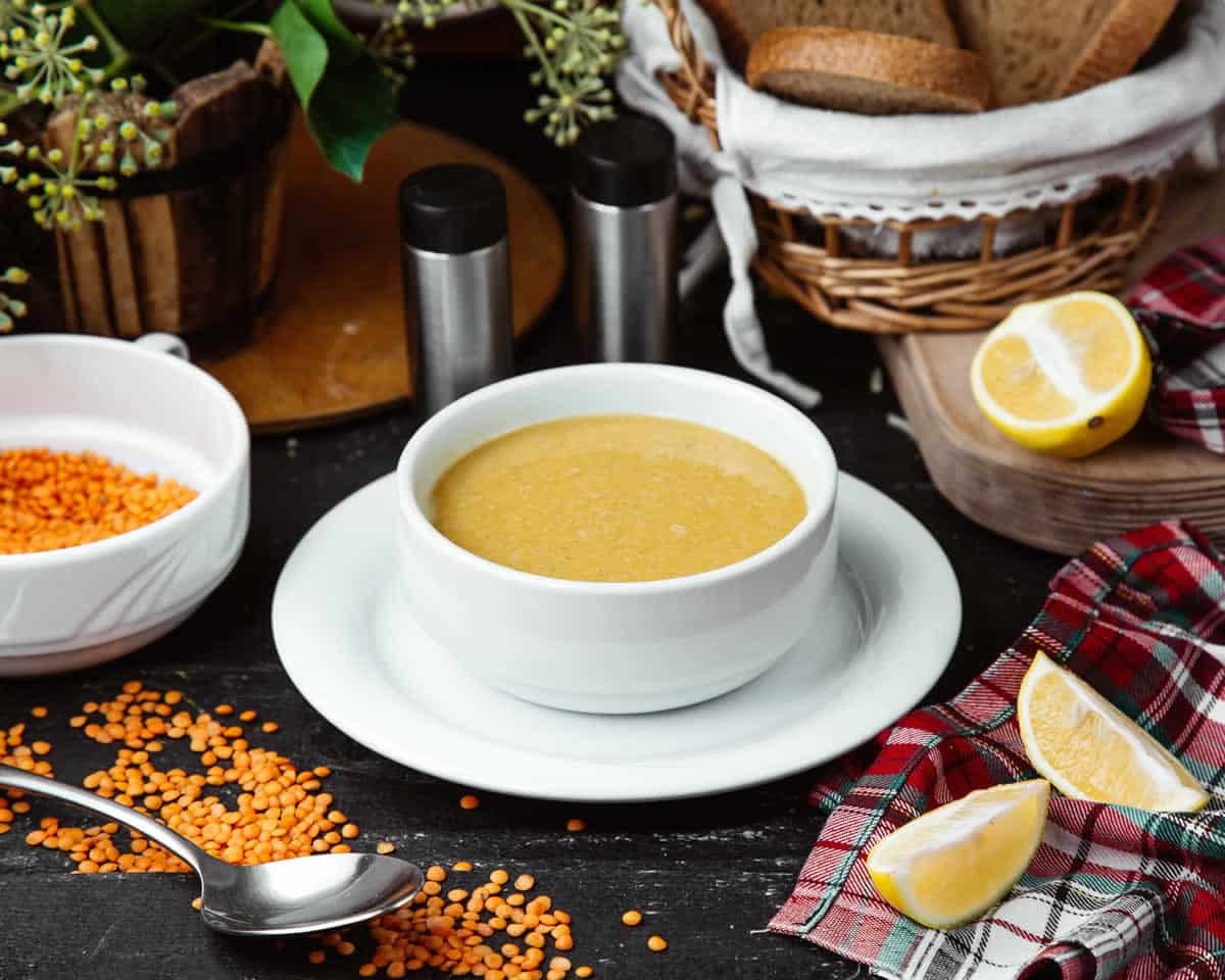 Velouté de lentilles corail : la recette facile et rapide