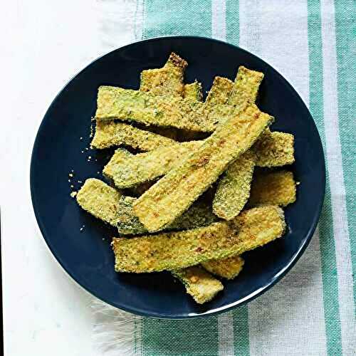 Courgettes panées au four : une entrée savoureuse