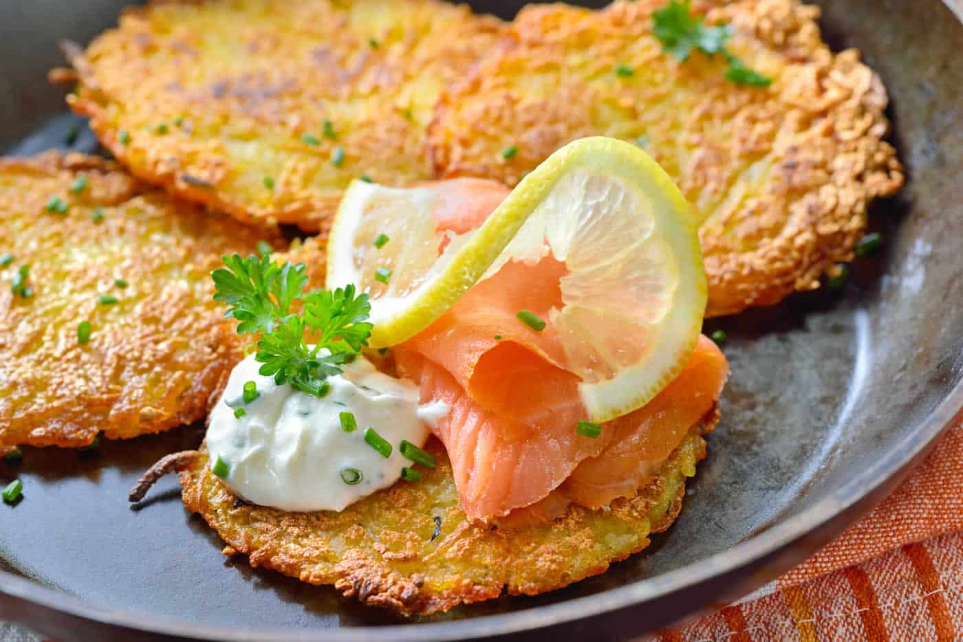 Galettes pommes de terre croustillantes : un repas réconfortant