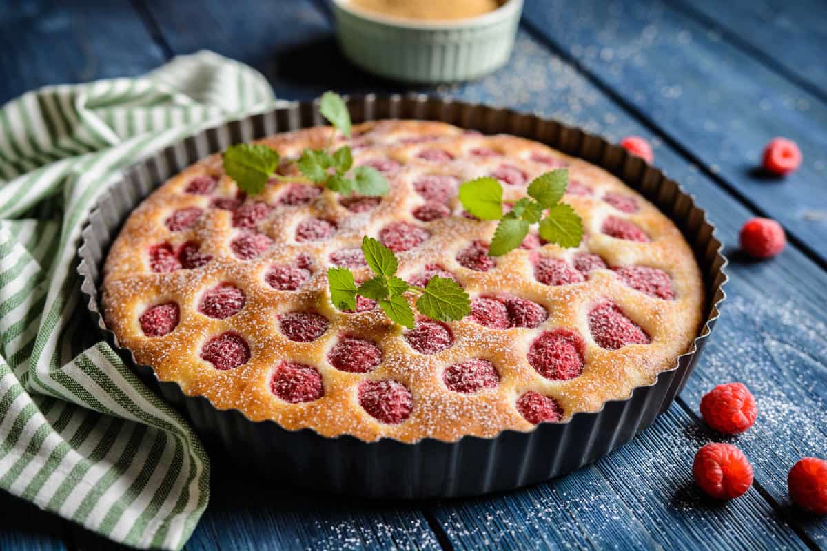 Gâteau magique aux framboises : hyper bon et délicieux