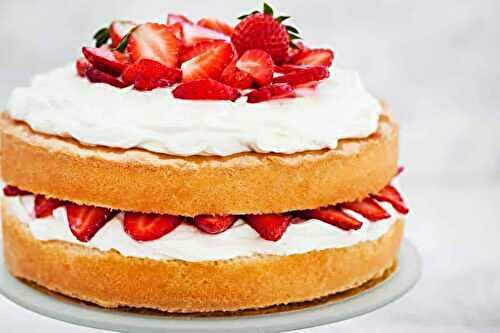 Gâteau victoria fraises : dessert à la fois rassasiant et rafraîchissant