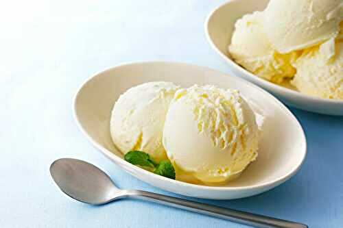 Glace crémeuse à la vanille : 5 ingrédients et sans sorbetière