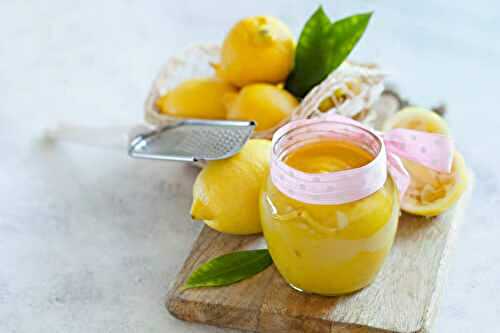 Lemon curd - crème au citron : onctueuse et savoureuse