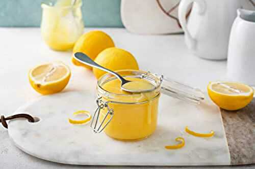 Lemon curd facile au thermomix : crème douce et savoureuse
