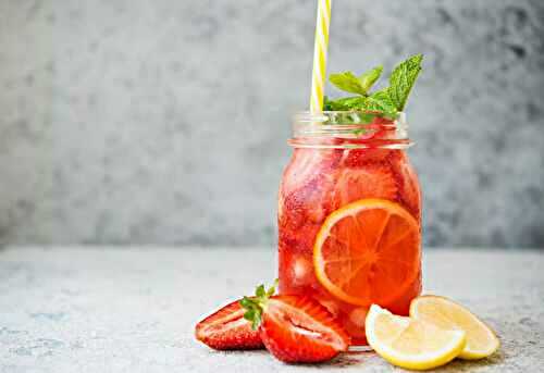 Limonade aux fraises : une bonne idée pour se rafraîchir
